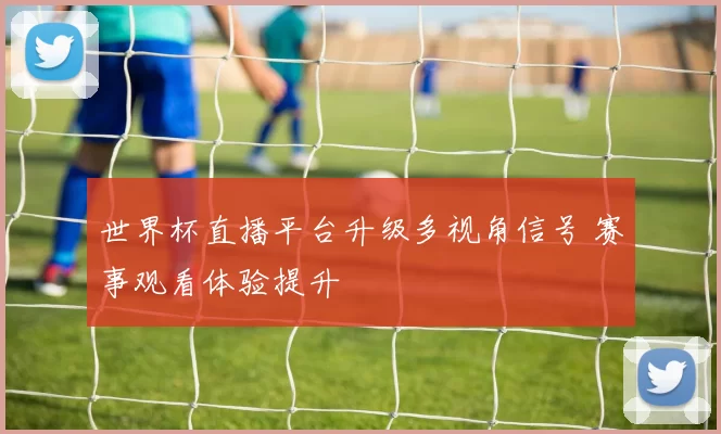 世界杯直播平台升级多视角信号 赛事观看体验提升