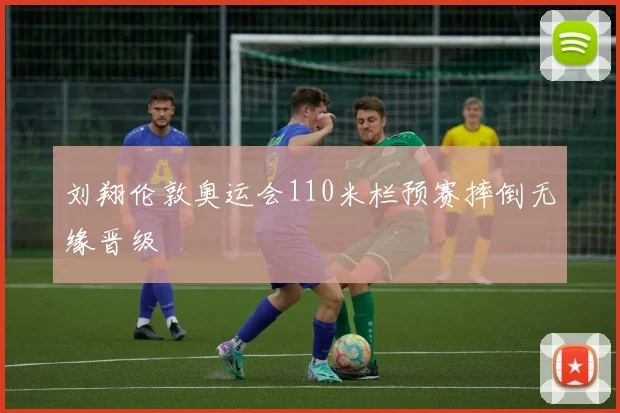 刘翔伦敦奥运会110米栏预赛摔倒无缘晋级